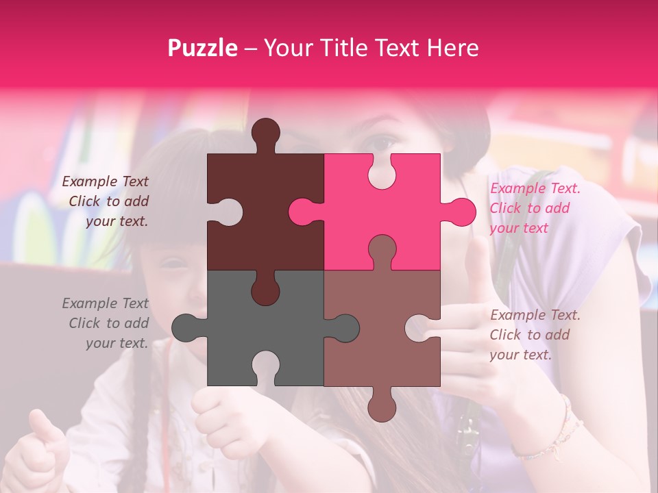 Old Sunset Caucasian PowerPoint Template