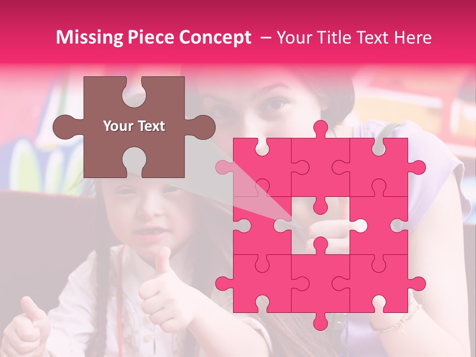 Old Sunset Caucasian PowerPoint Template