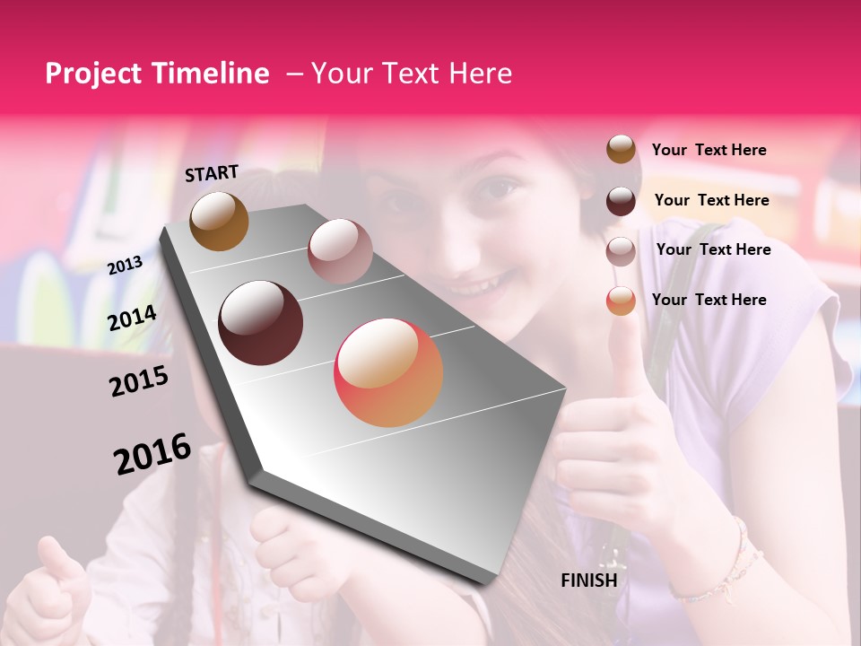 Old Sunset Caucasian PowerPoint Template