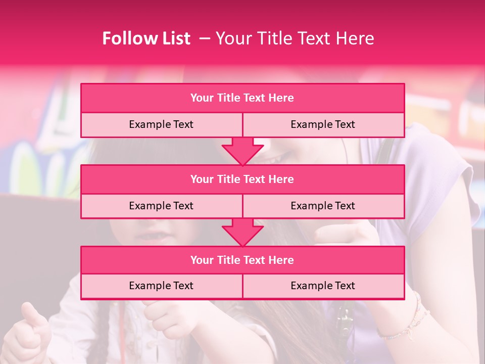 Old Sunset Caucasian PowerPoint Template