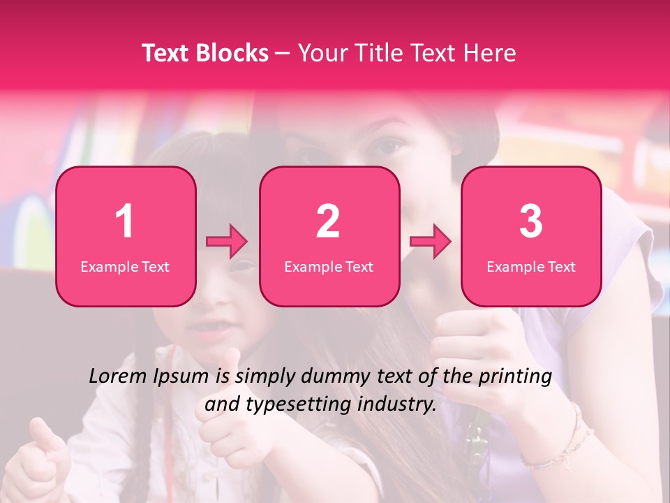 Old Sunset Caucasian PowerPoint Template