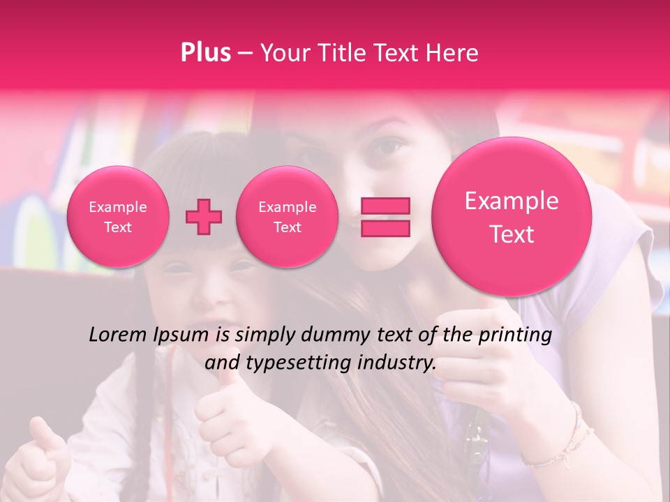 Old Sunset Caucasian PowerPoint Template