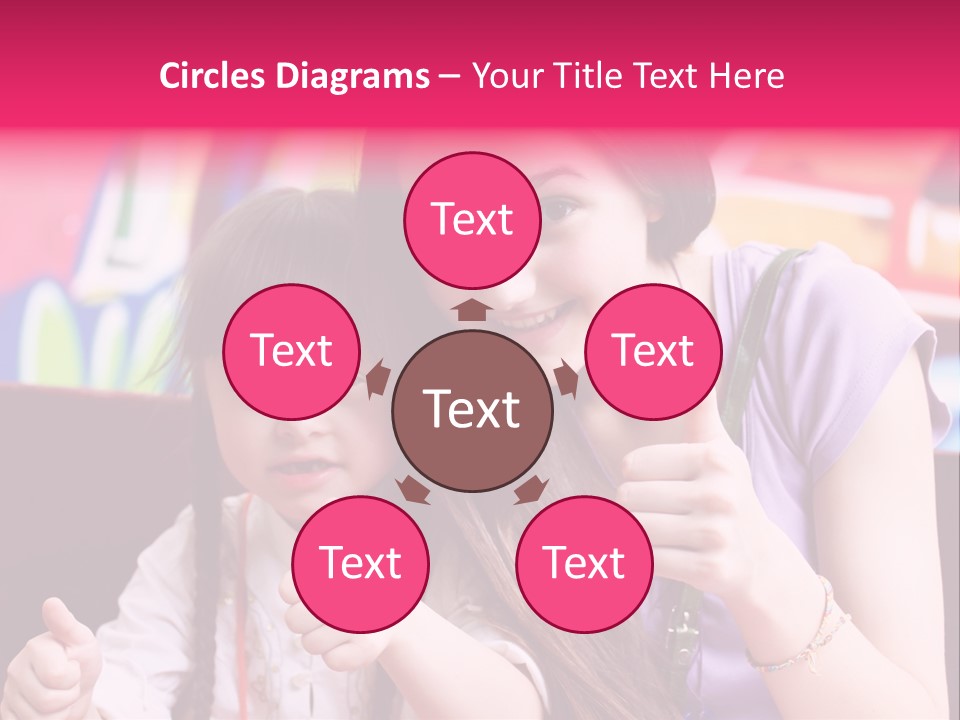 Old Sunset Caucasian PowerPoint Template