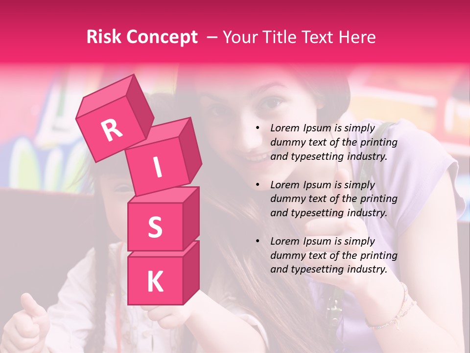 Old Sunset Caucasian PowerPoint Template