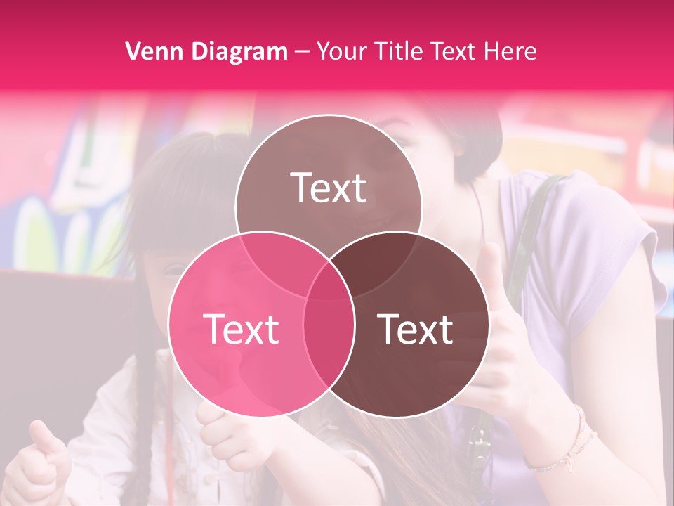 Old Sunset Caucasian PowerPoint Template