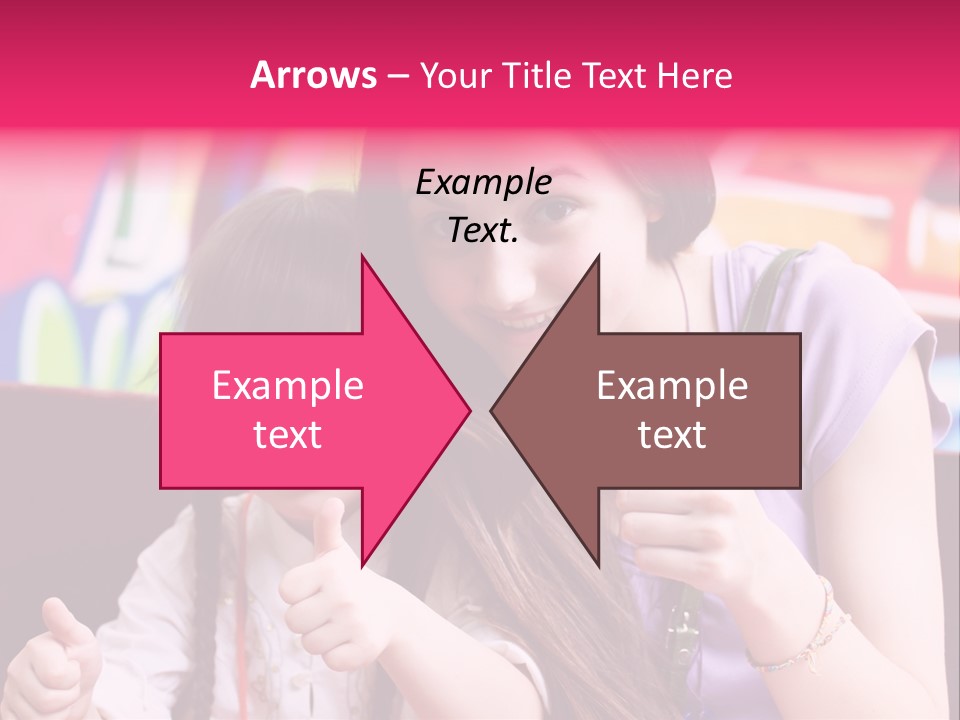 Old Sunset Caucasian PowerPoint Template