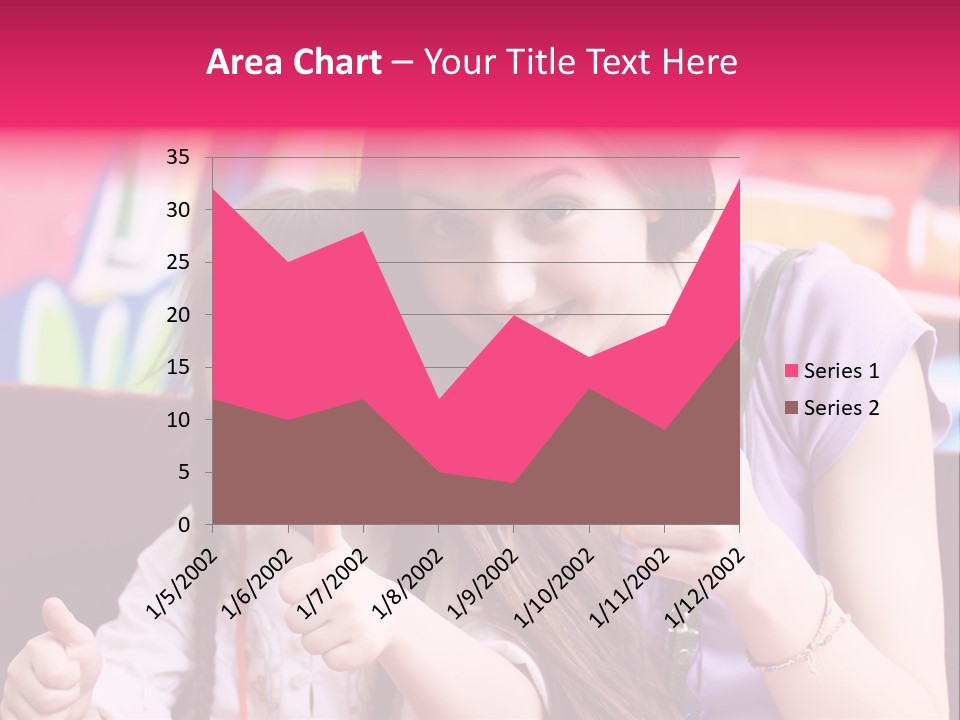 Old Sunset Caucasian PowerPoint Template