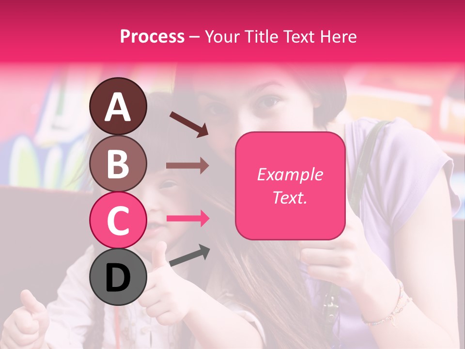 Old Sunset Caucasian PowerPoint Template