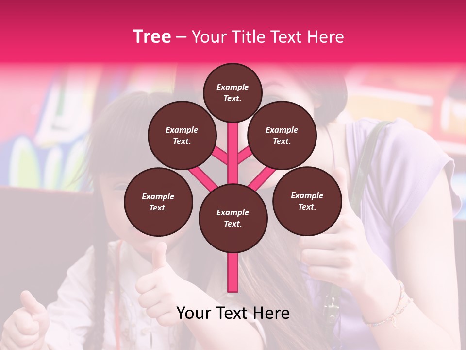 Old Sunset Caucasian PowerPoint Template