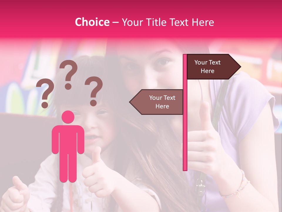 Old Sunset Caucasian PowerPoint Template