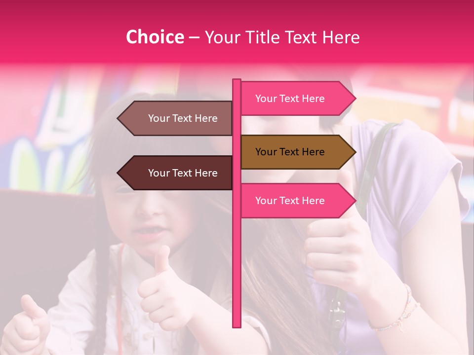 Old Sunset Caucasian PowerPoint Template