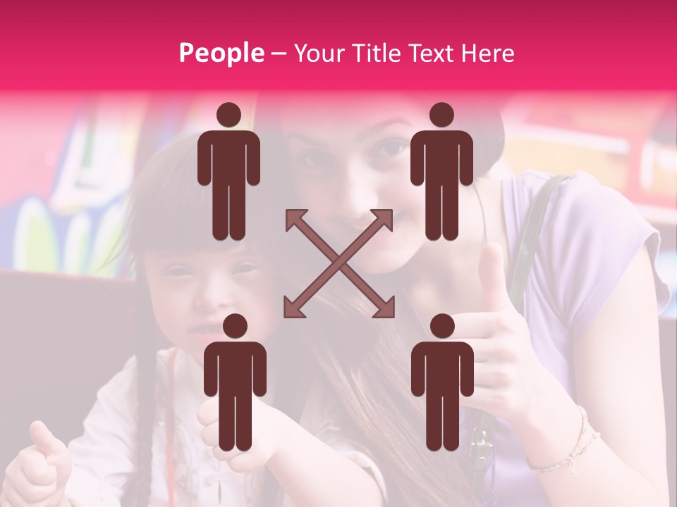 Old Sunset Caucasian PowerPoint Template