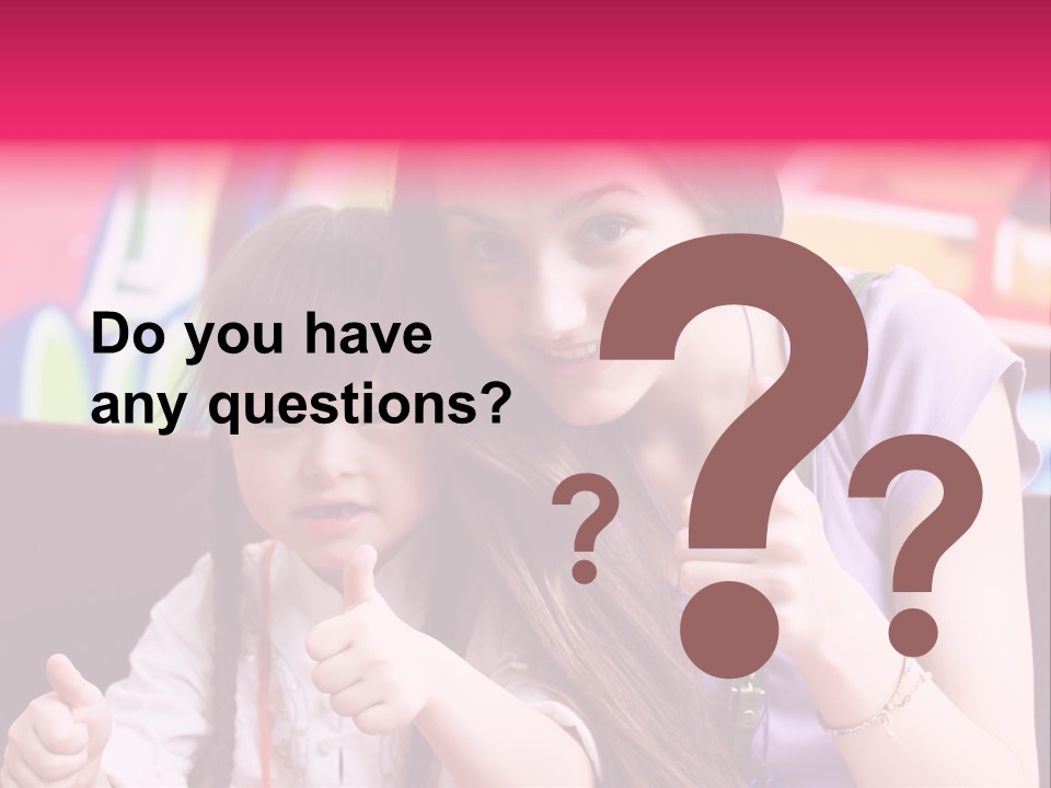 Old Sunset Caucasian PowerPoint Template