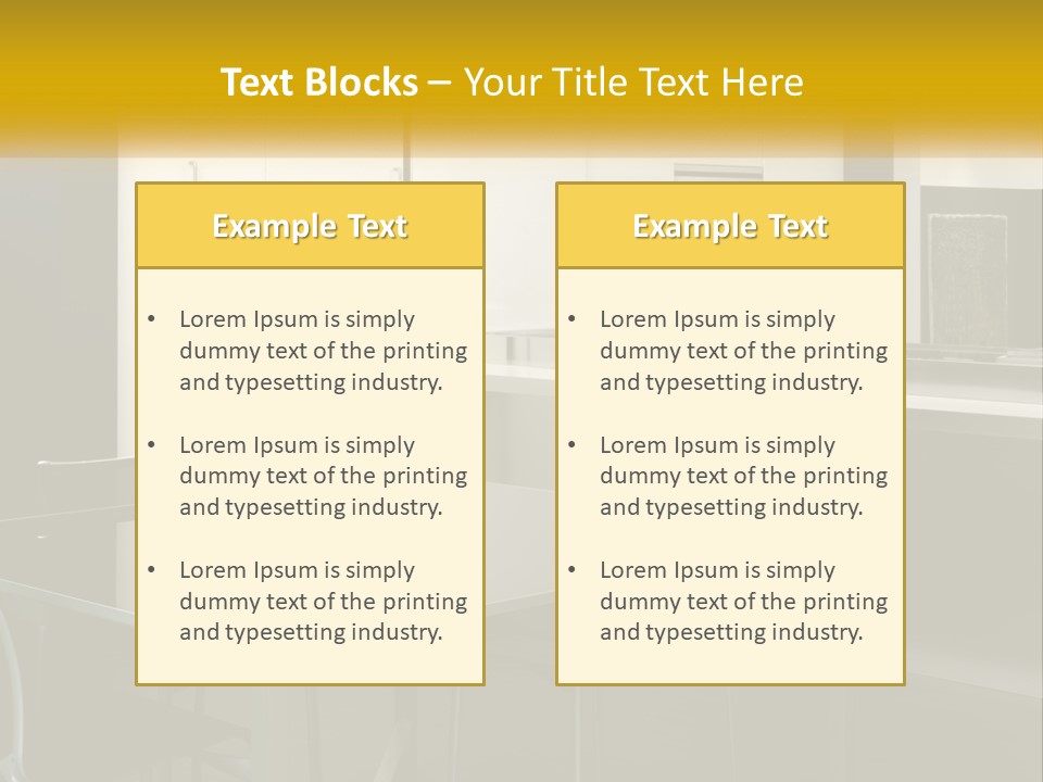 Calm Retired Parent PowerPoint Template