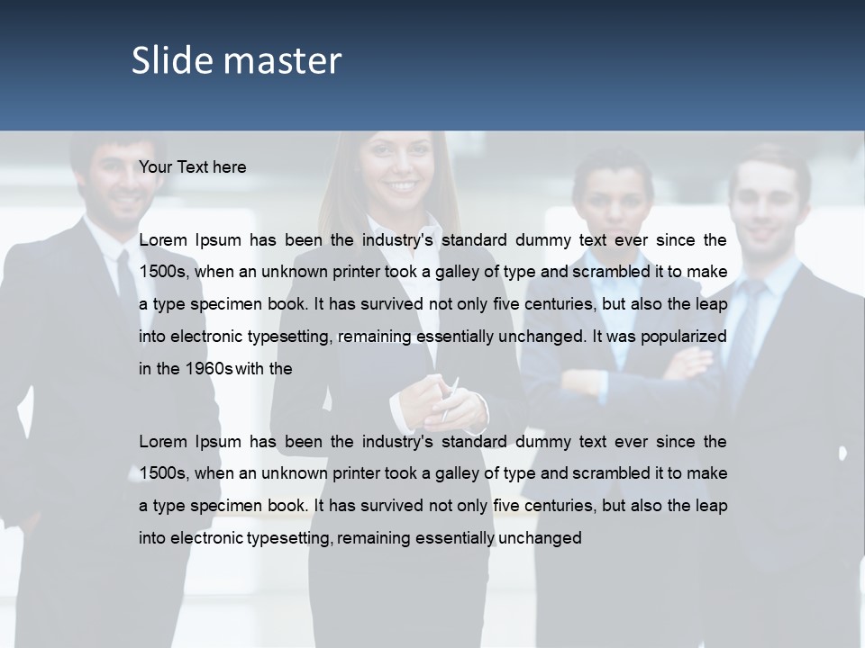 Retirement Peaceful Life PowerPoint Template