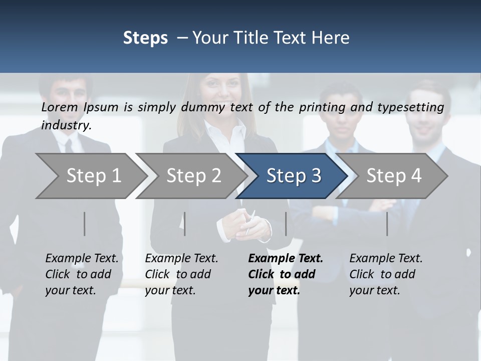 Retirement Peaceful Life PowerPoint Template