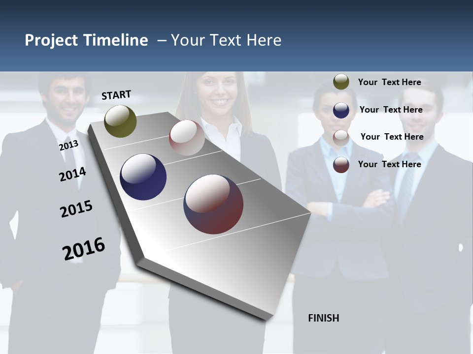 Retirement Peaceful Life PowerPoint Template