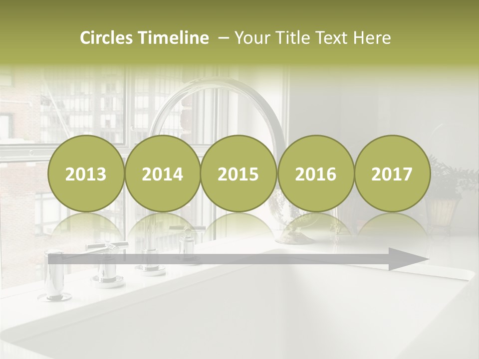 Water Wave Sad PowerPoint Template