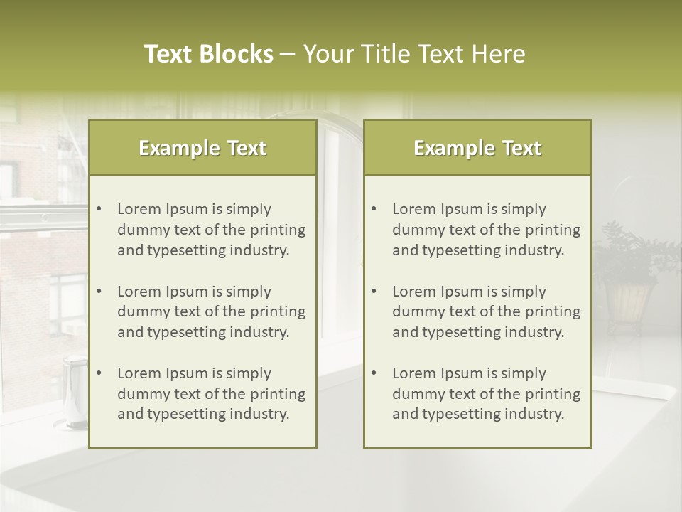 Water Wave Sad PowerPoint Template