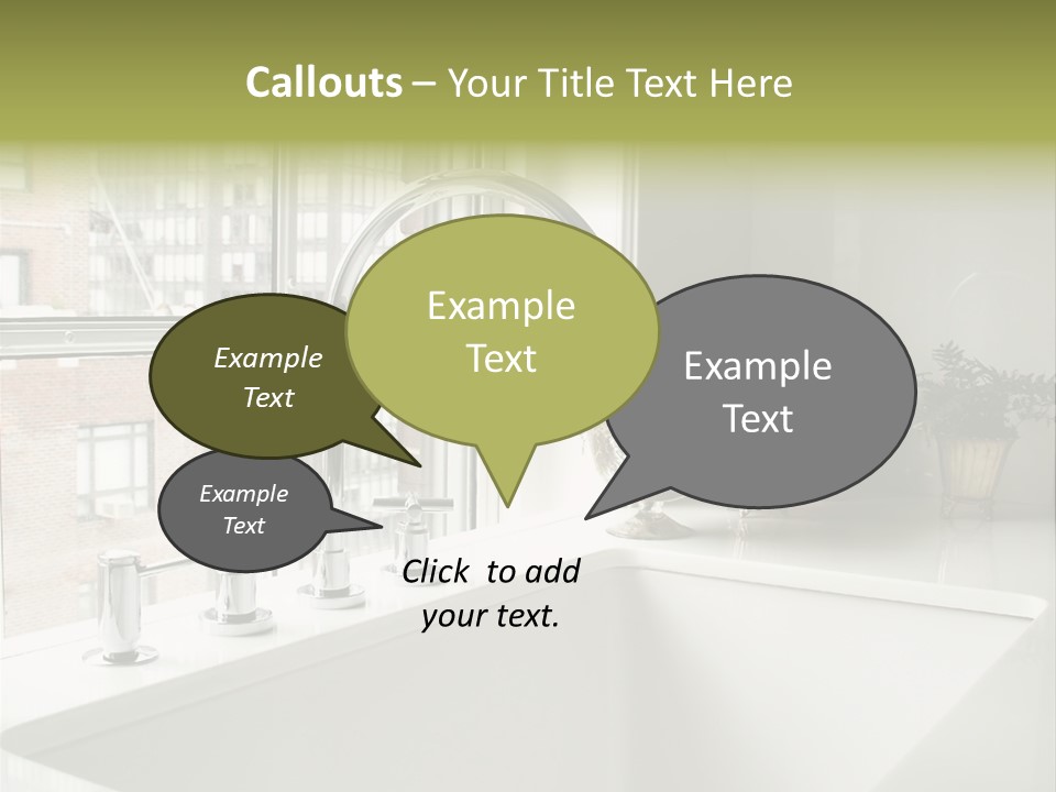 Water Wave Sad PowerPoint Template