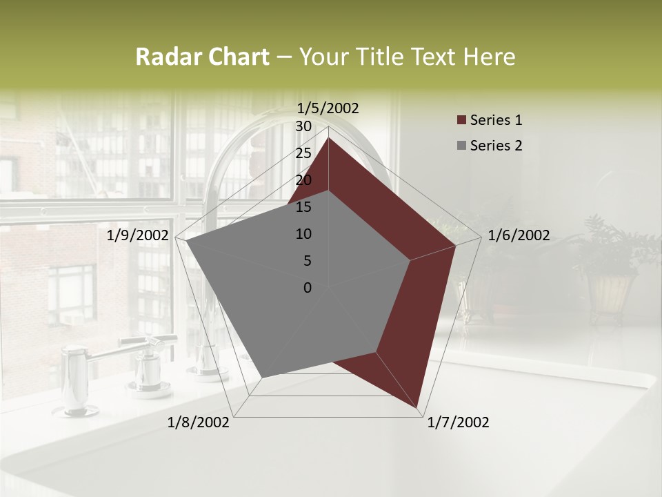 Water Wave Sad PowerPoint Template