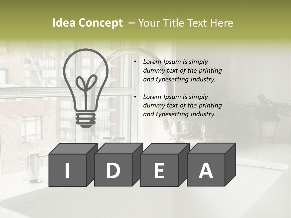 Water Wave Sad PowerPoint Template