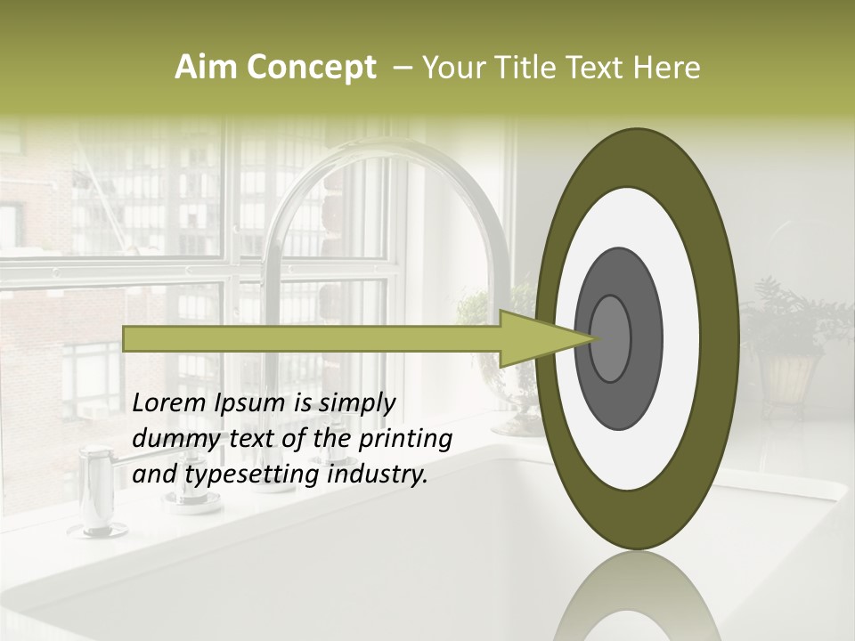 Water Wave Sad PowerPoint Template