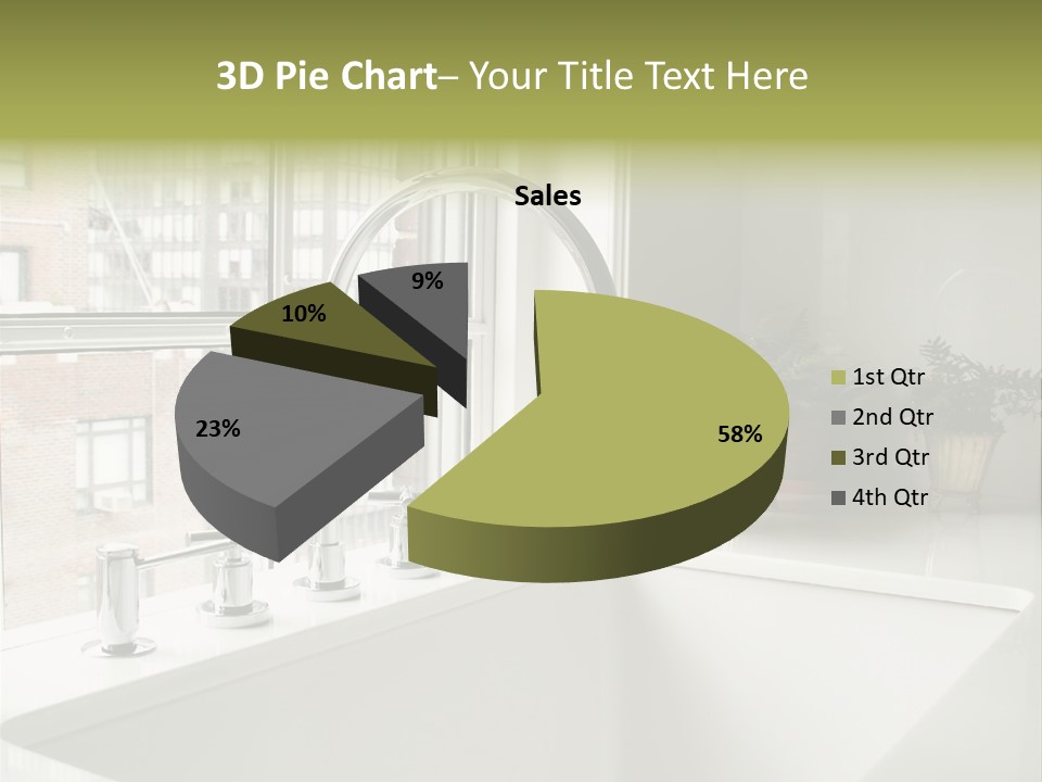 Water Wave Sad PowerPoint Template