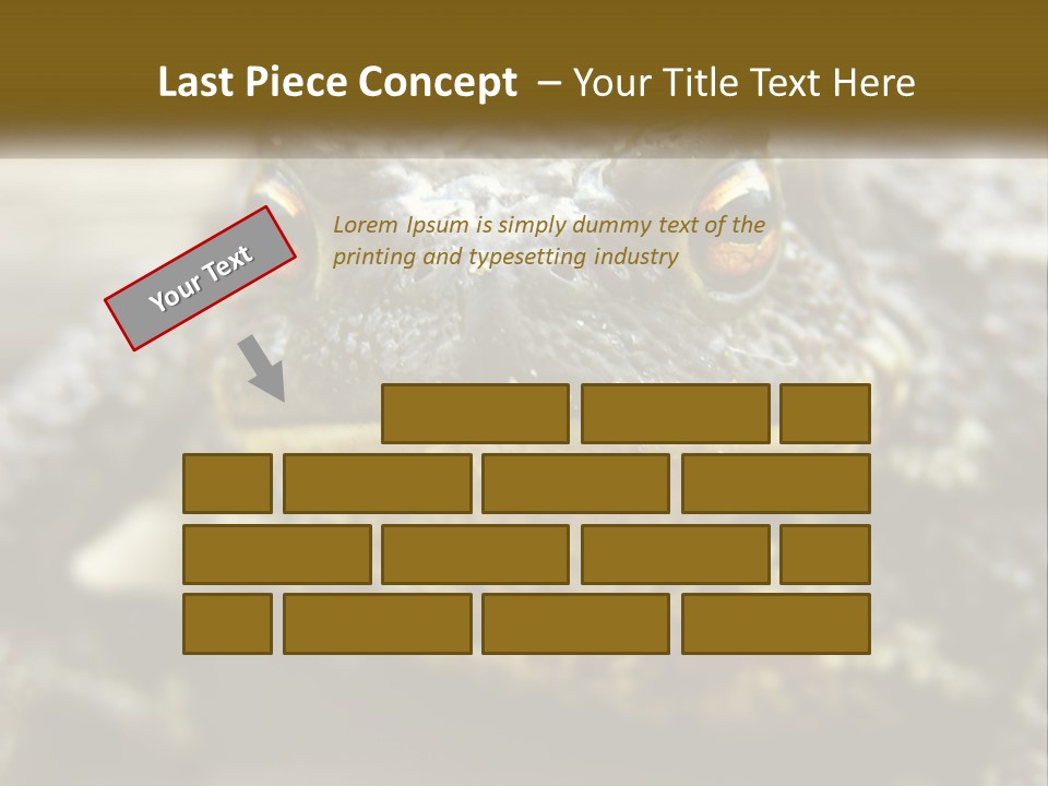 Single Water Caucasian PowerPoint Template