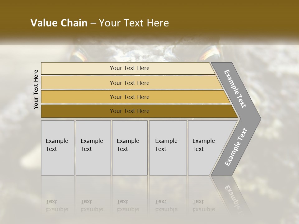 Single Water Caucasian PowerPoint Template