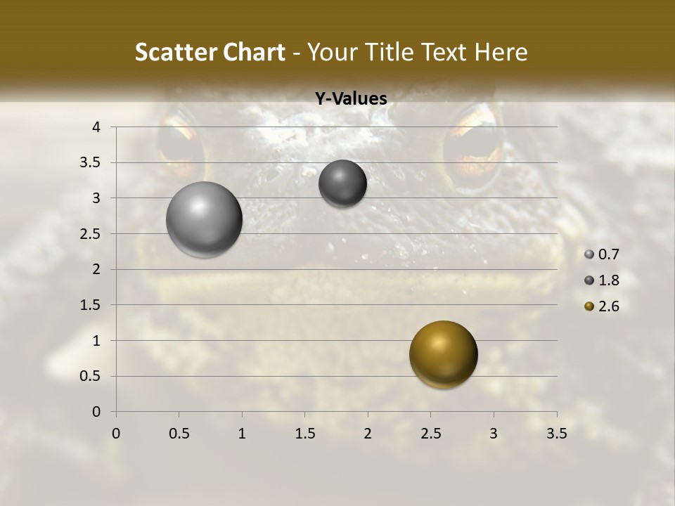 Single Water Caucasian PowerPoint Template