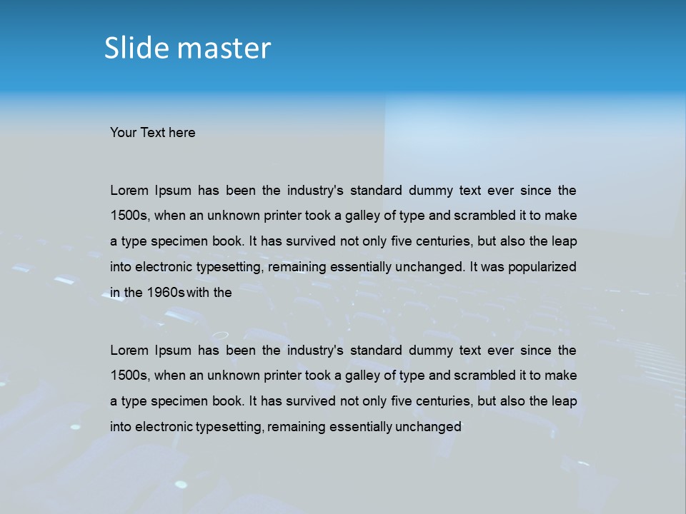 Portrait Old Retired PowerPoint Template