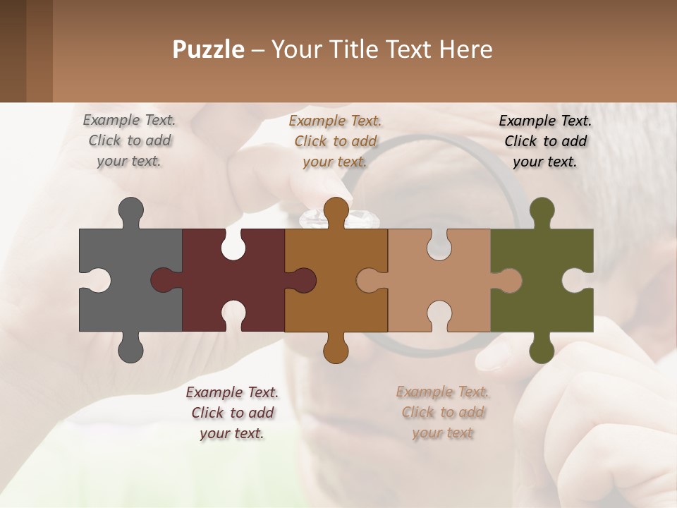 Caucasian Coastal Old PowerPoint Template