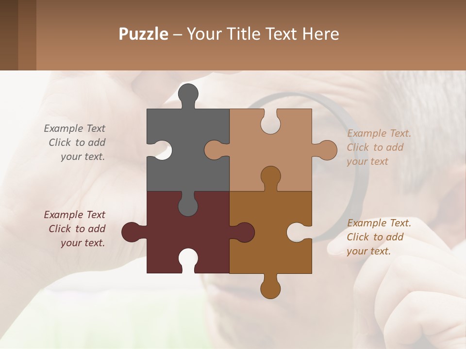 Caucasian Coastal Old PowerPoint Template