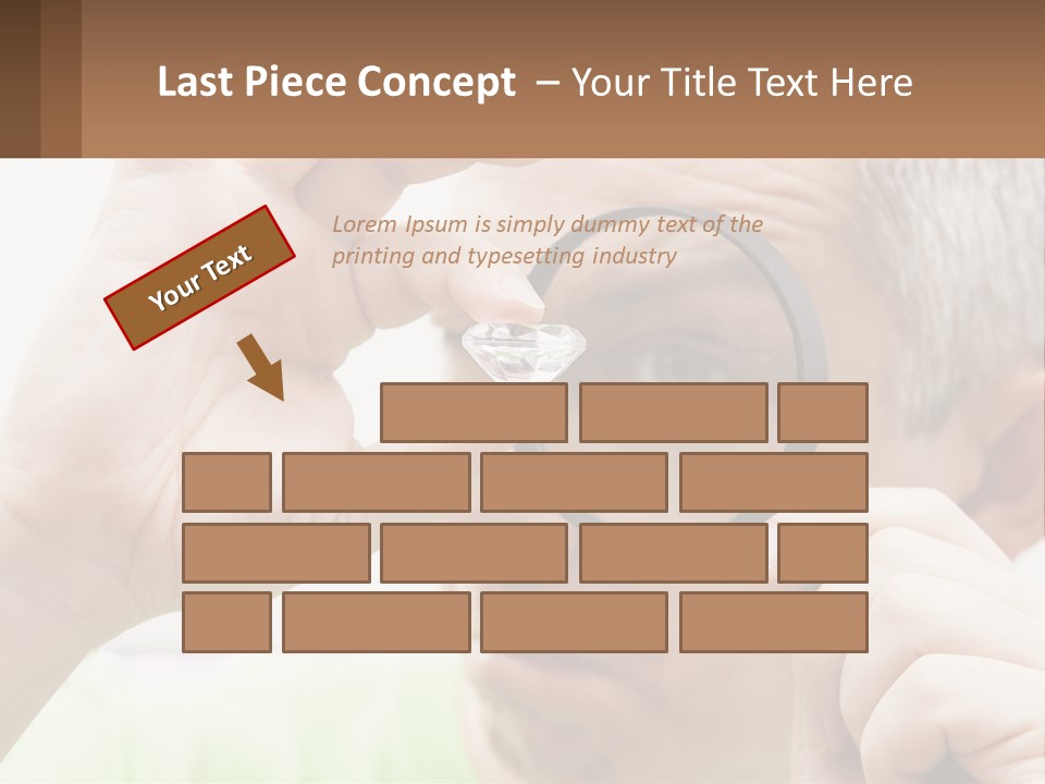 Caucasian Coastal Old PowerPoint Template