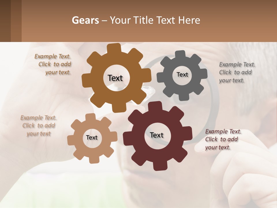 Caucasian Coastal Old PowerPoint Template