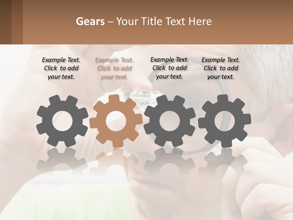 Caucasian Coastal Old PowerPoint Template