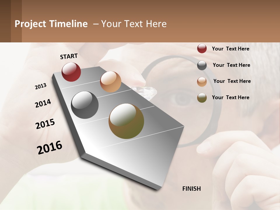 Caucasian Coastal Old PowerPoint Template