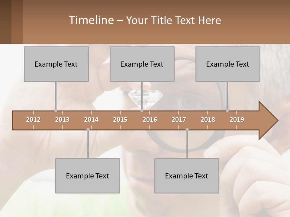 Caucasian Coastal Old PowerPoint Template