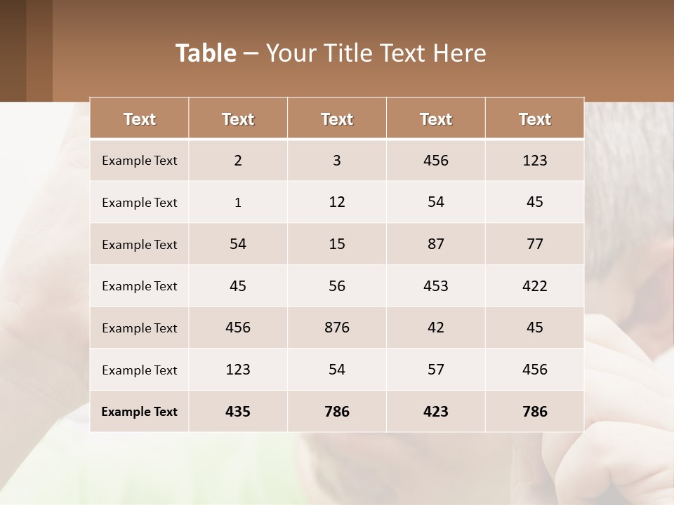 Caucasian Coastal Old PowerPoint Template