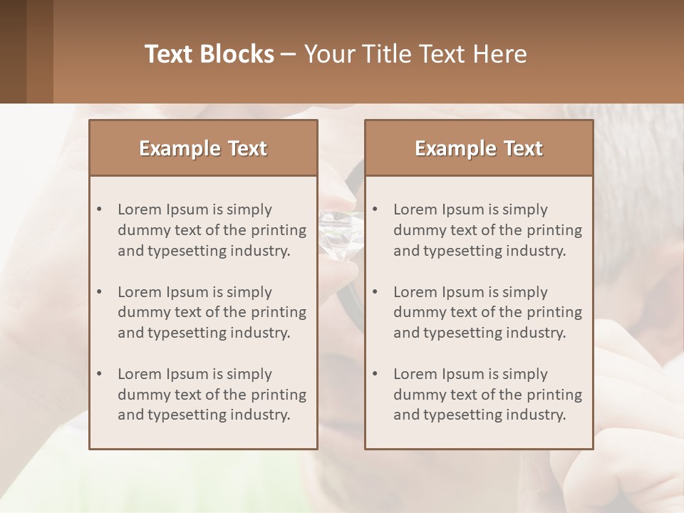 Caucasian Coastal Old PowerPoint Template