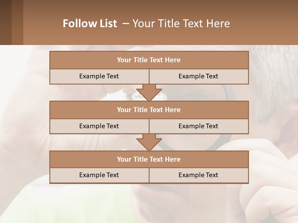 Caucasian Coastal Old PowerPoint Template