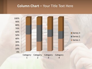 Caucasian Coastal Old PowerPoint Template