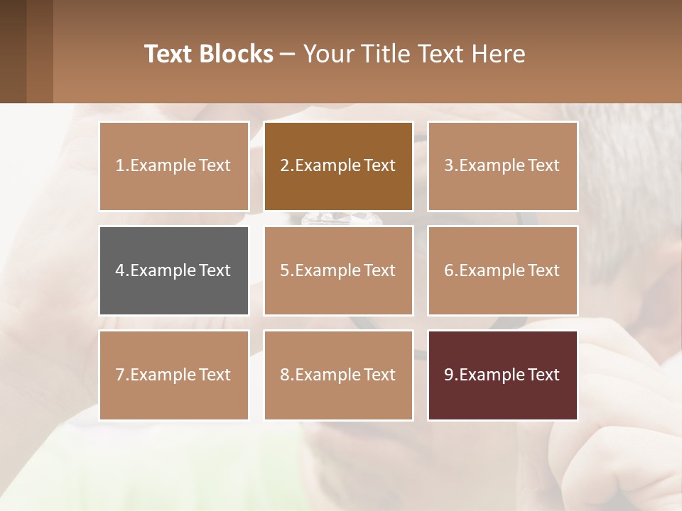 Caucasian Coastal Old PowerPoint Template