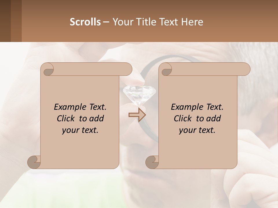 Caucasian Coastal Old PowerPoint Template