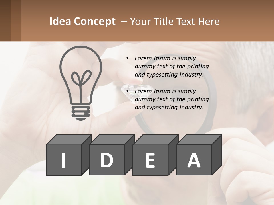 Caucasian Coastal Old PowerPoint Template