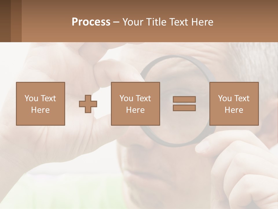 Caucasian Coastal Old PowerPoint Template