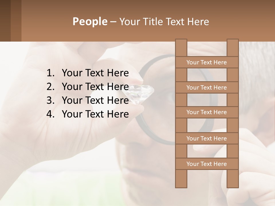 Caucasian Coastal Old PowerPoint Template