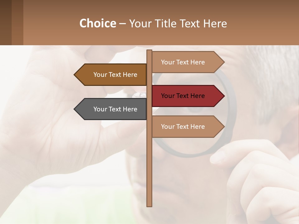 Caucasian Coastal Old PowerPoint Template
