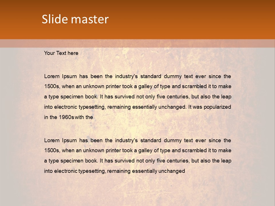 Sea Ocean Water PowerPoint Template